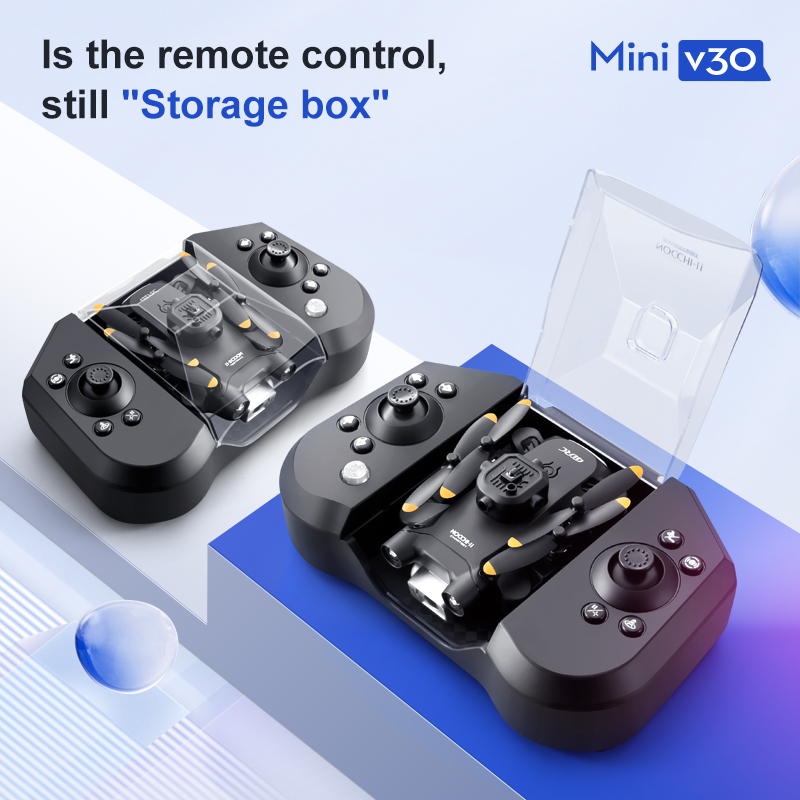 Mini V30 WiFi FPV Drone 4K HD  - Drone Remote Controller Lanyard incelemesi ve fiyatı
