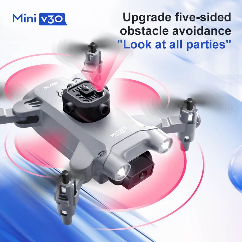 Mini V30 WiFi FPV Drone 4K HD  - Drone Remote Controller Lanyard incelemesi ve fiyatı