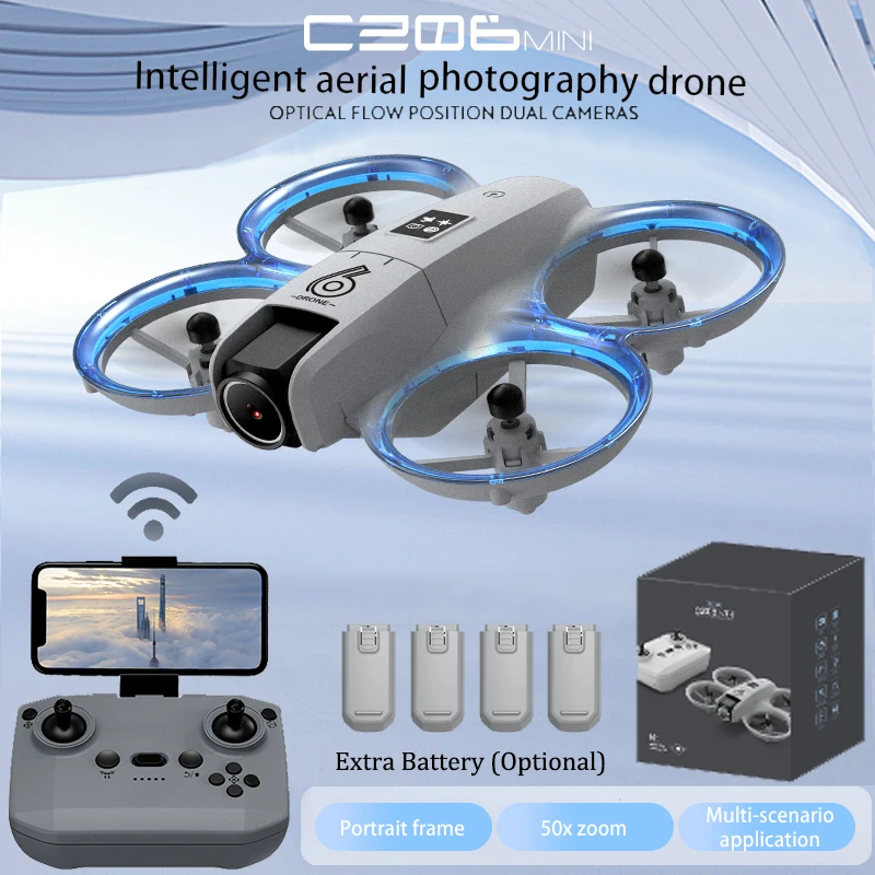 CZ06 Mini RC Quadcopter Drone  - Drone Remote Controller Lanyard incelemesi ve fiyatı