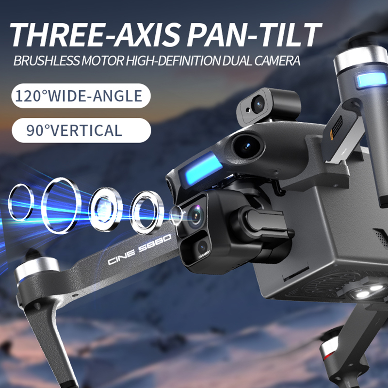 2026 Yeni 8K Çift Kameralı Dro - Drone Battery Adapter incelemesi ve fiyatı