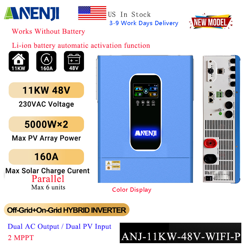 ANENJI 11KW 48V Hibrit Güneş İ - Drone Solar Charger incelemesi ve fiyatı