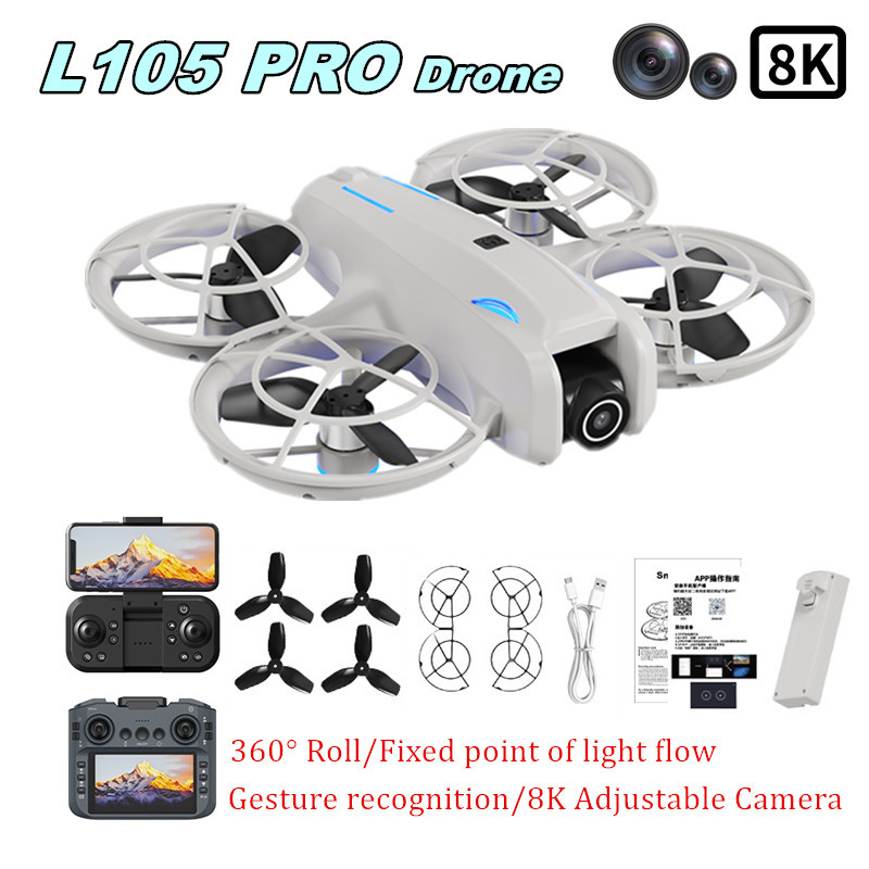 L105 PRO Drone Duel 8k Lens Ta - Drone Battery Adapter incelemesi ve fiyatı